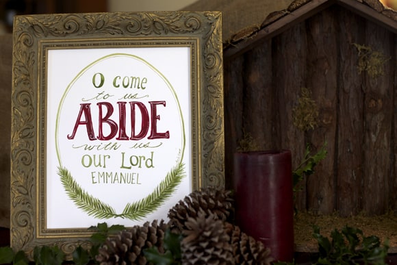 O Come To Us, Abide With Us