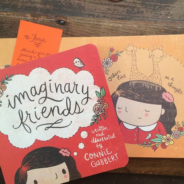 The sweetest little books arrived on my doorstep today. Find Connie Gabbert's shop (The Spare Button) on @etsy and order extras for baby shower gifts. Thanks for the recommendation, @jessicanturner!